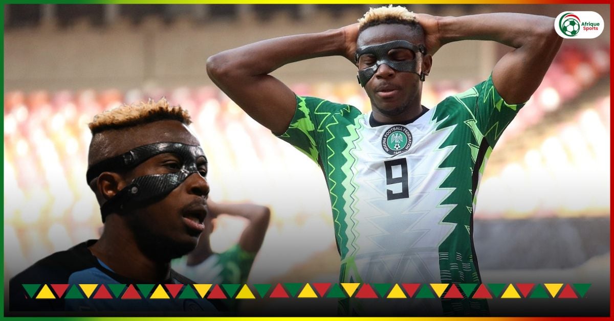 Afcon Why Does Nigeria S Victor Osimhen Always Play With A Mask Over