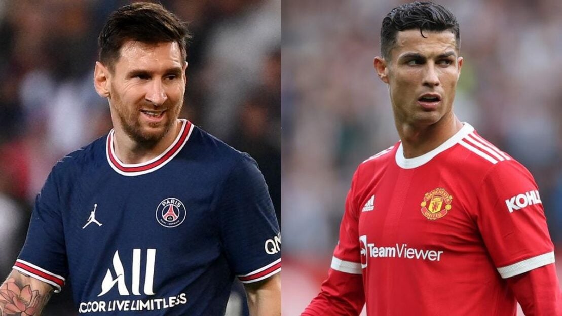 Lionel Messi Vs Cristiano Ronaldo Comparaison Des Chiffres 2021 Des