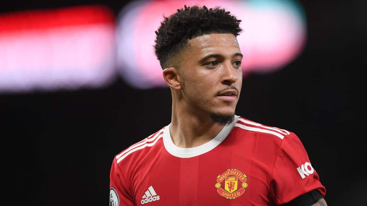 Sancho Ne Jouera Plus Jamais Pour Man Utd De Ten Hag