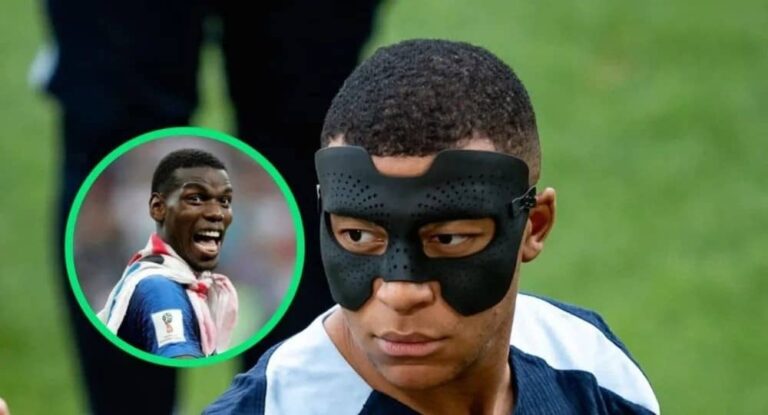 Quipe De France Quatri Me Masque Pour Mbapp Pogba Se Moque