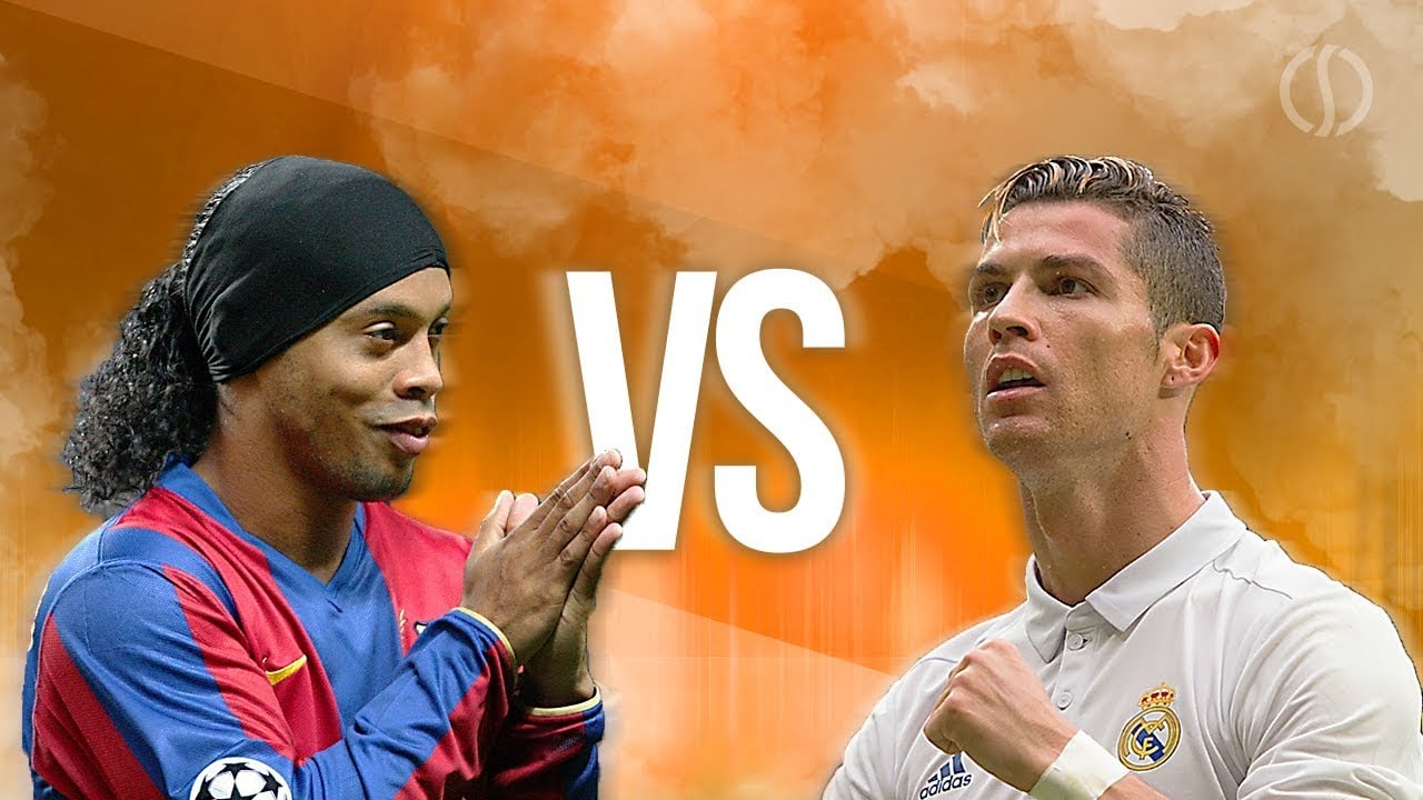 Vidéo : Ronaldinho Vs Ronaldo, Compétences De Dribble Et Buts Magnifiques