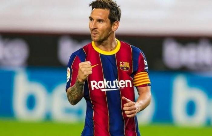 Lionel Messi a dédié une célébration à Luis Suarez