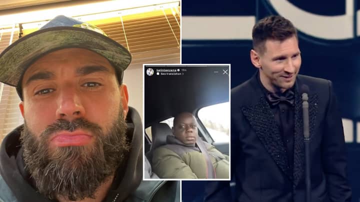 Benzema publie une story Instagram énigmatique, quelques minutes après que Messi ait reçu le prix du meilleur joueur de la FIFA.