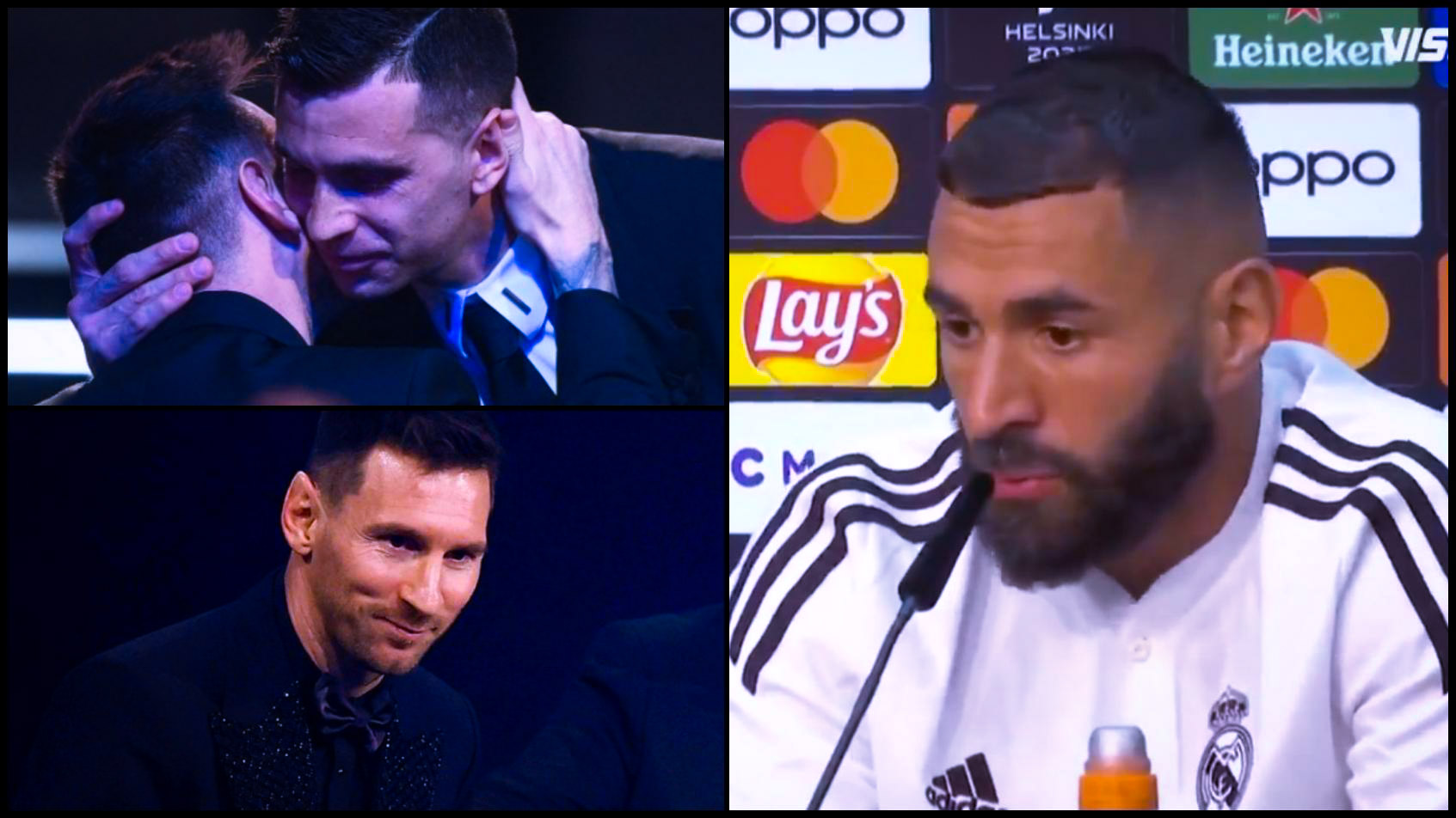 Benzema dit exactement ce qu’il pense de Messi : «Leo ? De toutes les façons… »