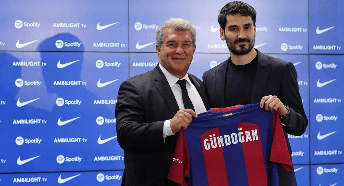 Gündogan au Barça avec Pedri