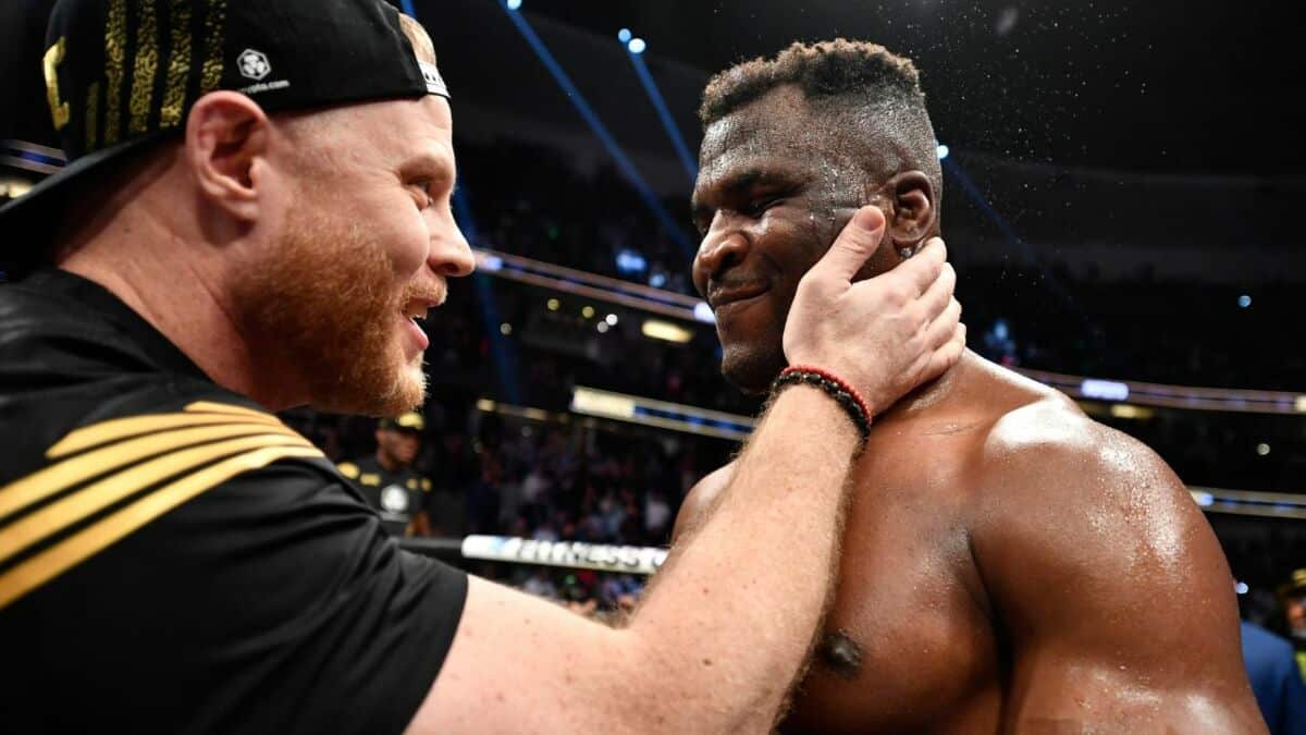 Eric Nicksick et Francis Ngannou