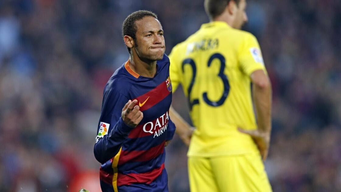 Neymar contre Villarreal 