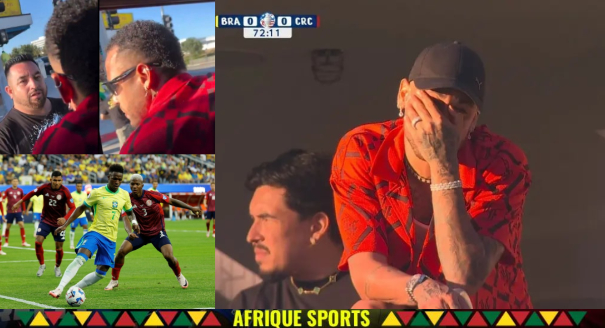 La vidéo complètement folle de Neymar juste avant le match du Brésil