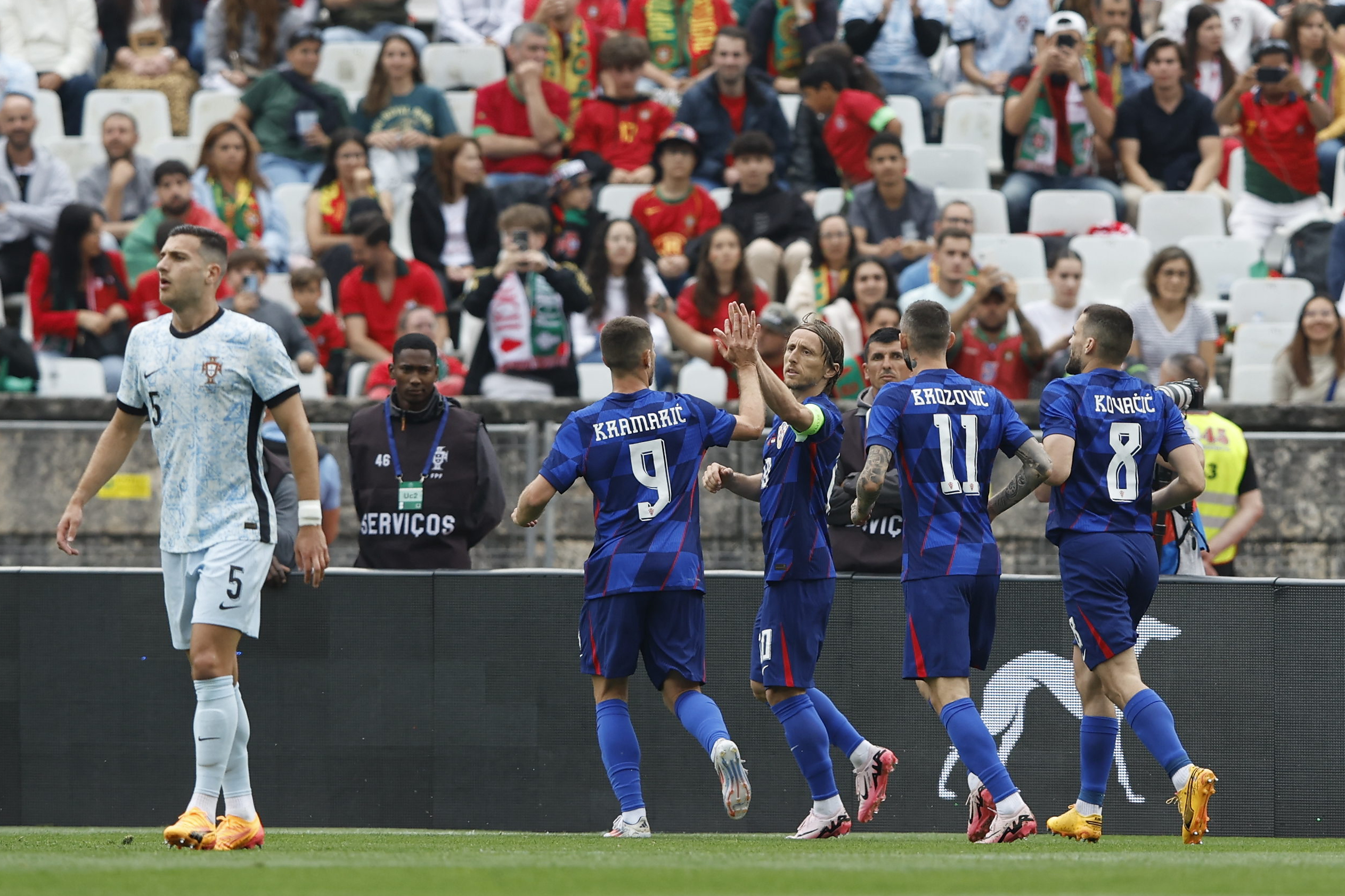 Toujours sans Cristiano Ronaldo, le Portugal s’incline face à la Croatie avant l’Euro