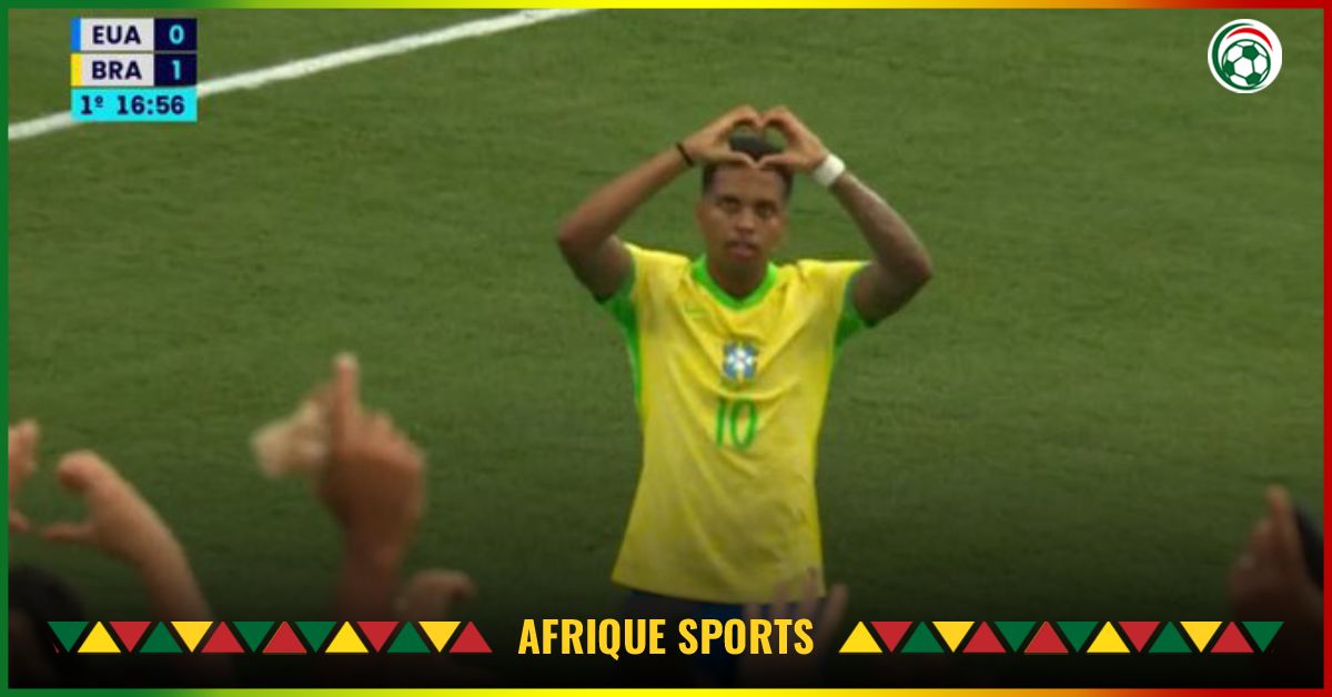 VIDEO : Le magnifique but de Rodrygo avec le Brésil sur une bonne passe de Raphinha
