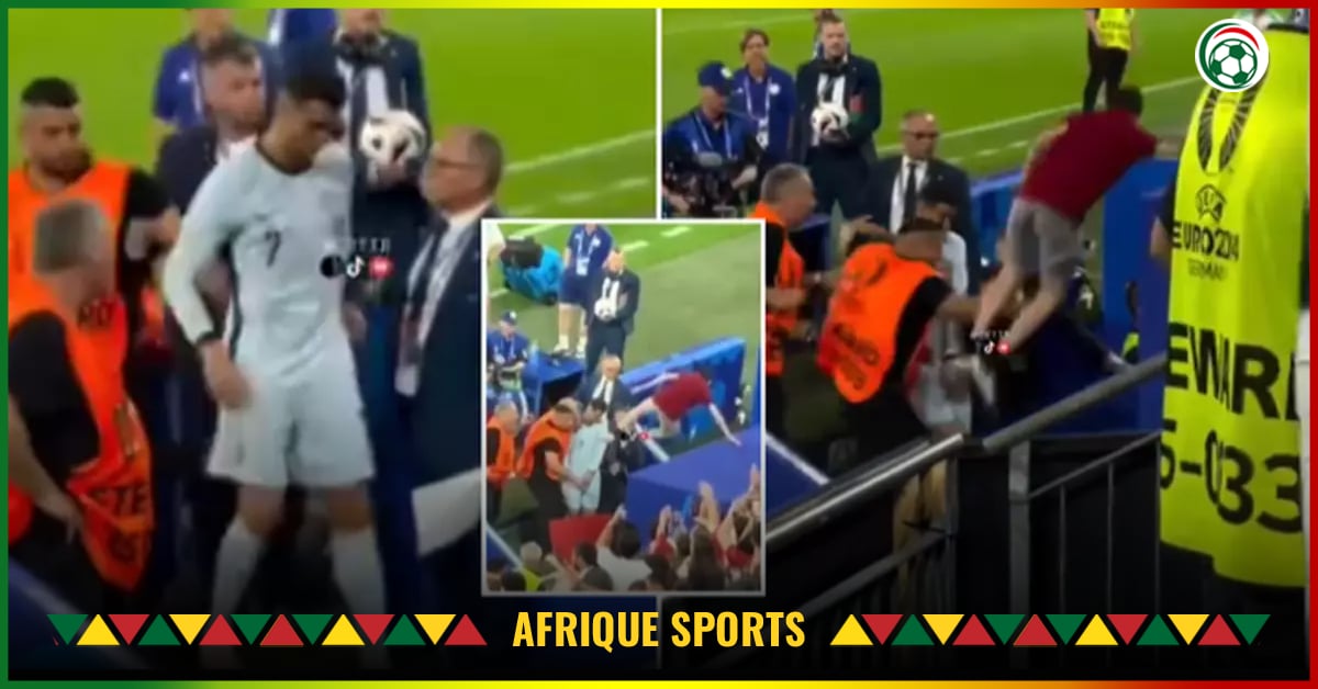 Euro 2024 : Le geste terrible d’un supporter pour approcher Cristiano Ronaldo ! (VIDEO)