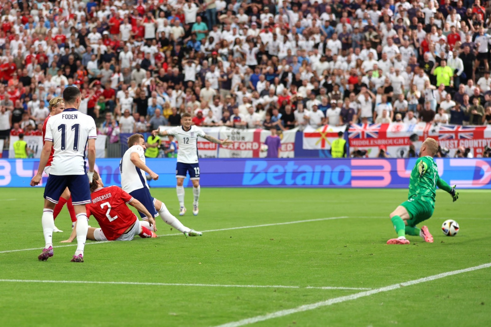 Euro 2024 : L’Angleterre manque l’occasion de se qualifier face au Danemark