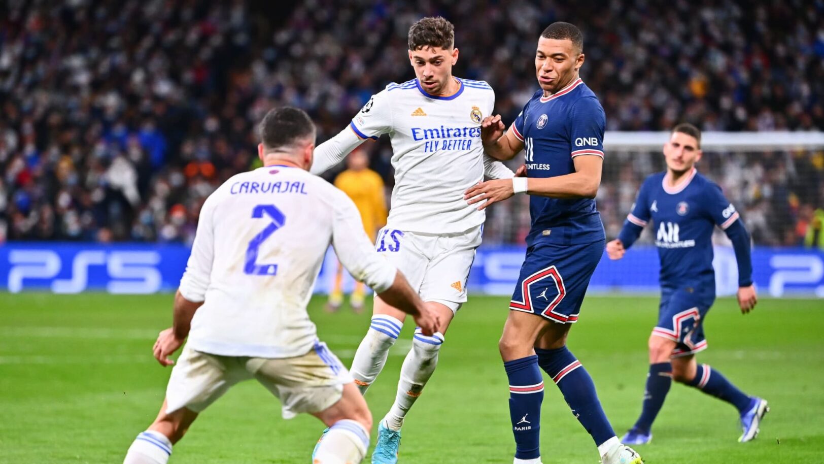  Federico Valverde s'excite avec un post explosif à l'arrivée de Kylian Mbappé