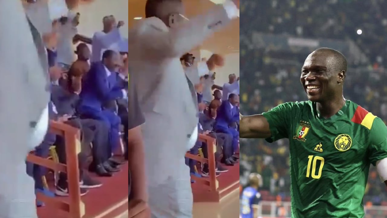 VIDEO : L’image lunaire de Samuel Eto’o et Mouelle Kombi après le but des Lions Indomptables