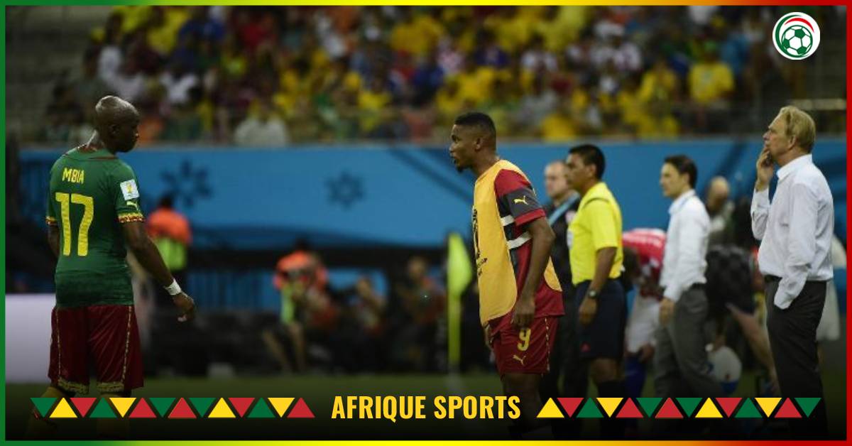 Stéphane Mbia revient sur le Mondial 2014 : « Il a voulu lui mettre un coup de patate »