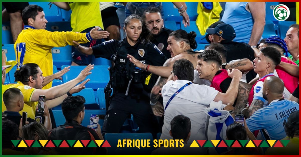 Copa América : Après la bagarre Uruguay-Colombie la CONMEBOL prend une décision radicale