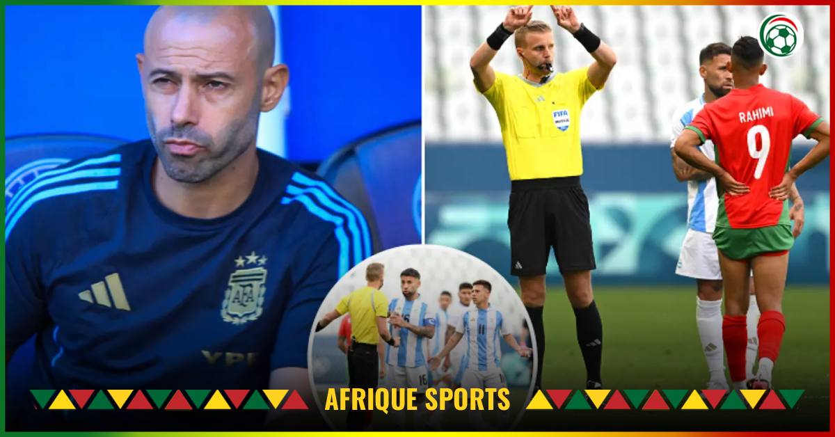 JO 2024 : Mascherano furieux après une décision de la VAR lors du match Argentine-Maroc