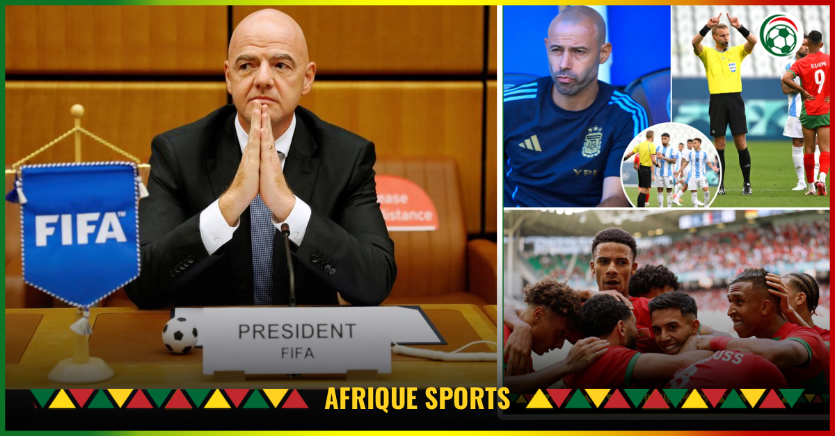 JO 2024 : Polémique Maroc-Argentine, l’Argentine saisit la FIFA !