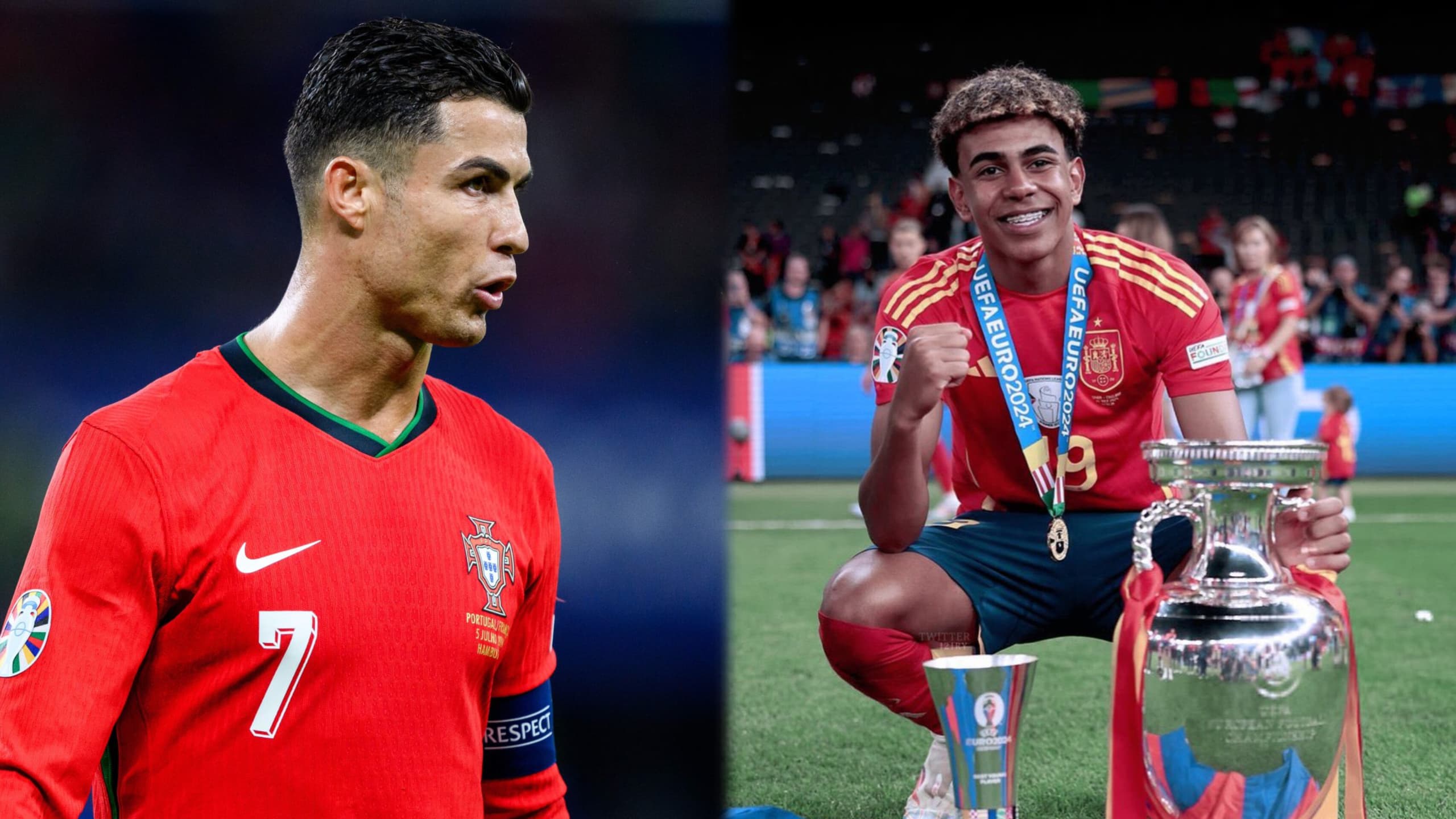 Euro 2024 : Lamine Yamal ridiculise terriblement Ronaldo après la victoire de l’Espagne !