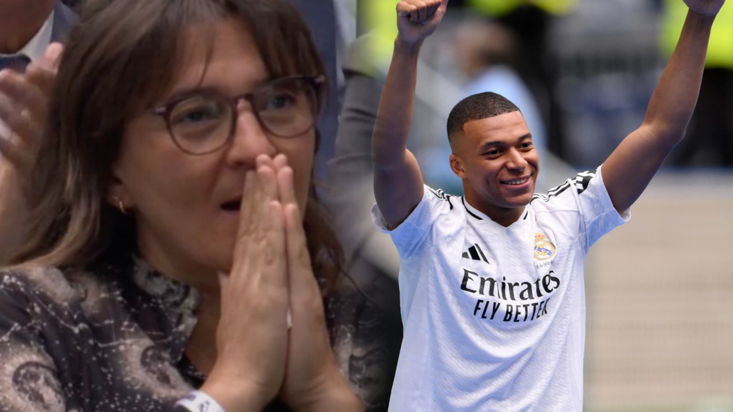  Ce qu’a fait Mbappé en voyant sa mère en larmes enflamme les fans du Real Madrid