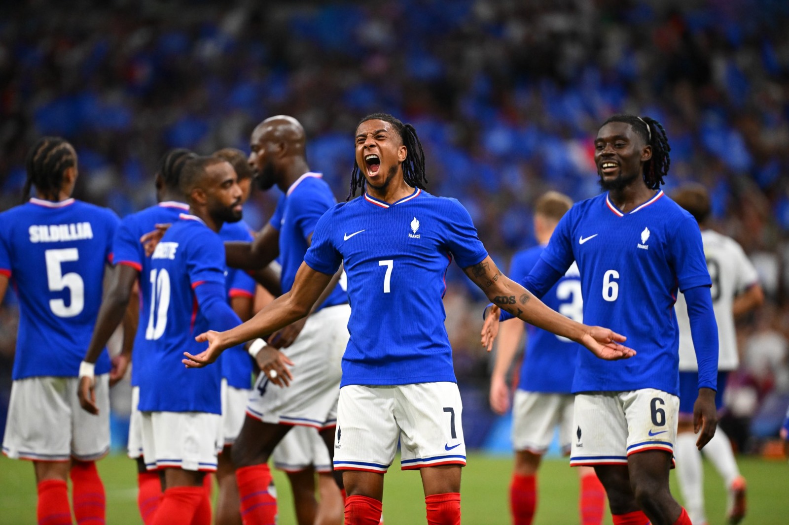 Foot JO Paris 2024 La France écrase la NouvelleZélande et retrouve