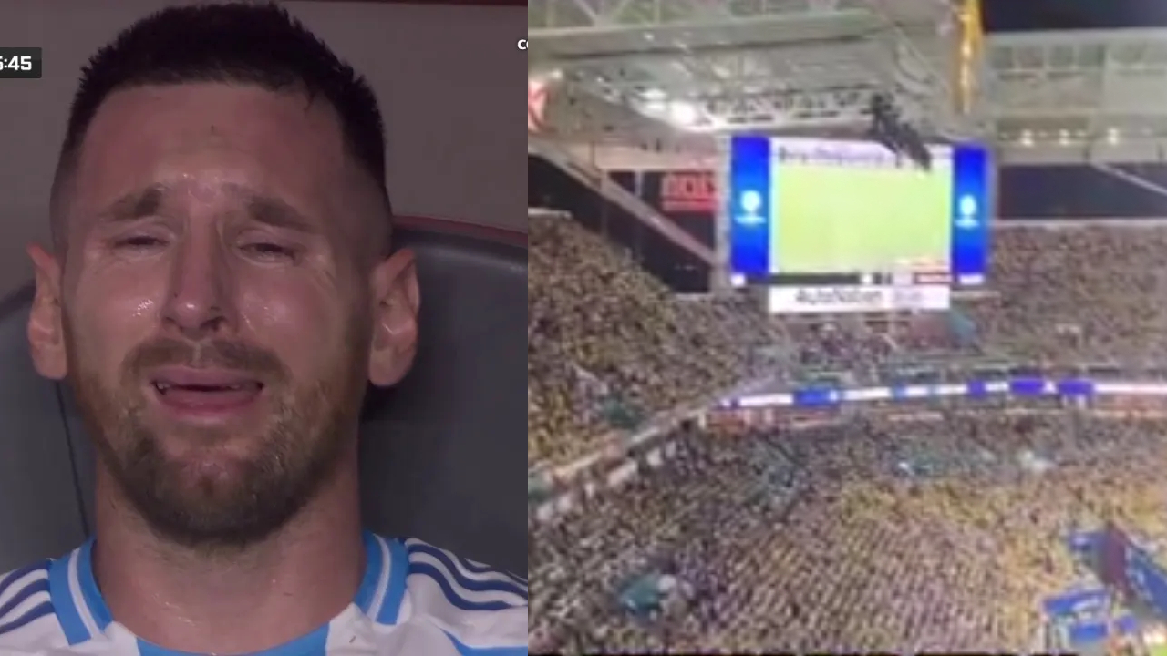 Finale Copa América : Lionel Messi en larmes, la réaction complètement inattendue du stade