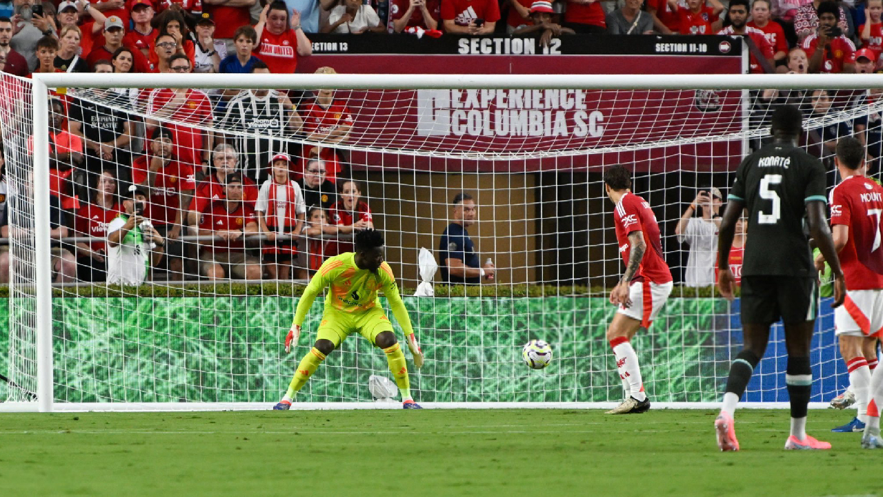 6 jours avant le gros duel, André Onana se troue terriblement contre Liverpool (VIDEO)