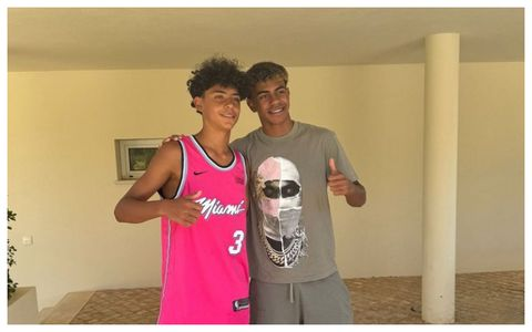 Lamine Yamal et Cristiano Ronaldo Jr, la photo inattendue