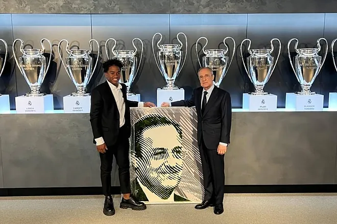 le cadeau inattendu d’Endrick à Florentino Pérez