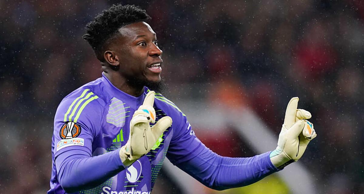 André Onana se réjouit par une légende après sa prestation éclatante face à Tottenham