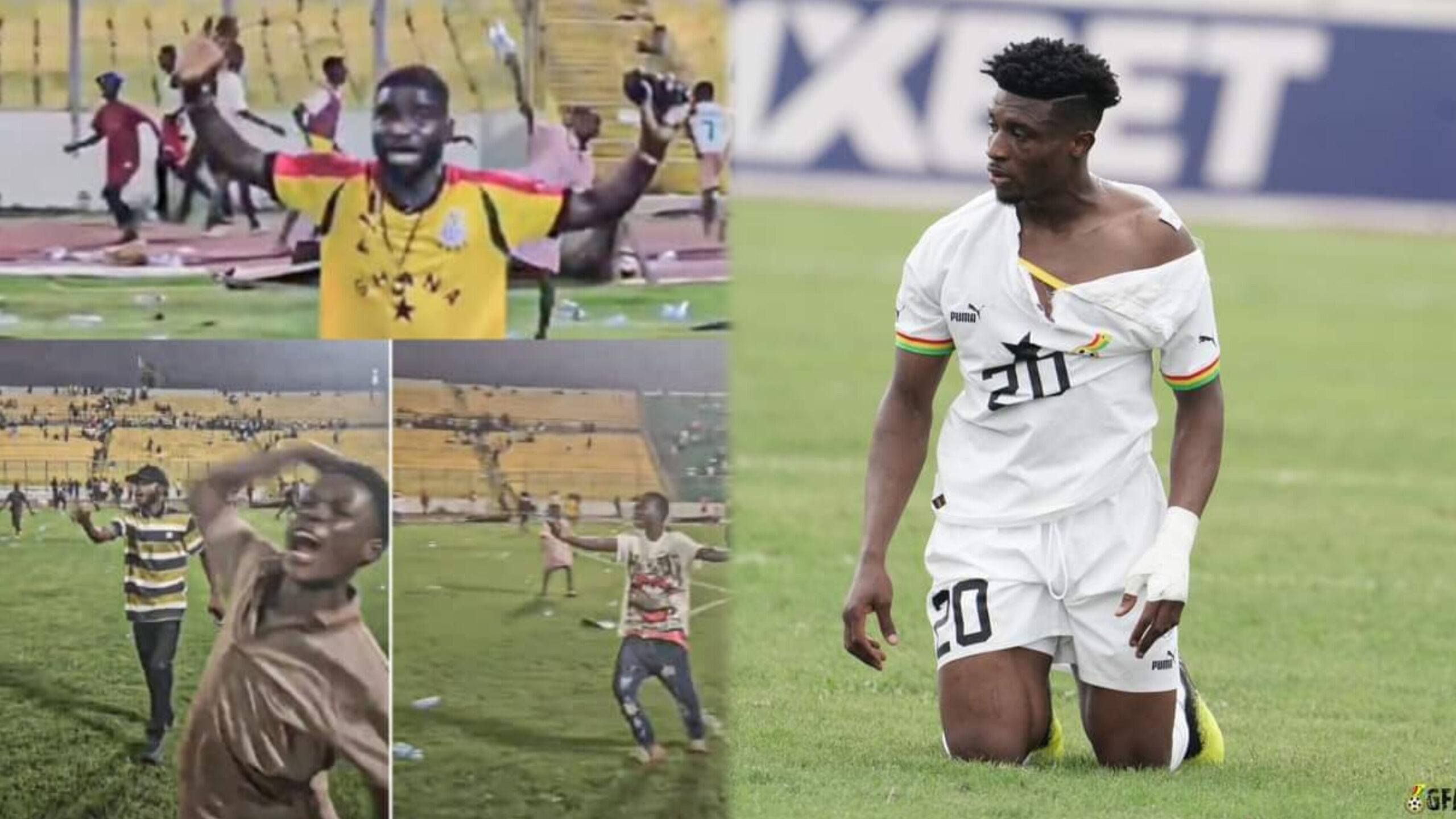 Ghana : Les images terrifiantes de violence après la défaite historique des Black Stars à domicile