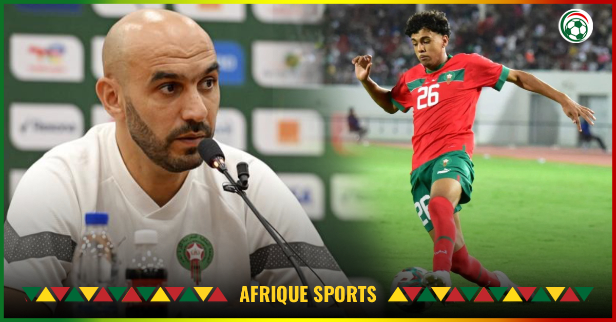 Maroc : Regragui impressionné par les débuts d’Adam Aznou !