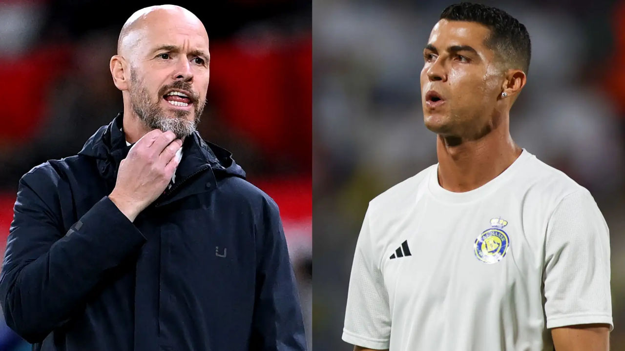  Eric Ten Hag se moque terriblement Cristiano Ronaldo, "Il est loin..."