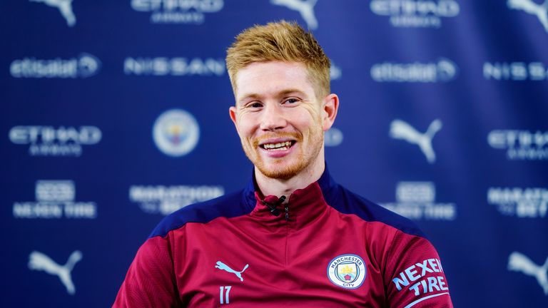 Kevin De Bruyne fait une surprise en désignant le meilleur joueur de l’histoire de Man City