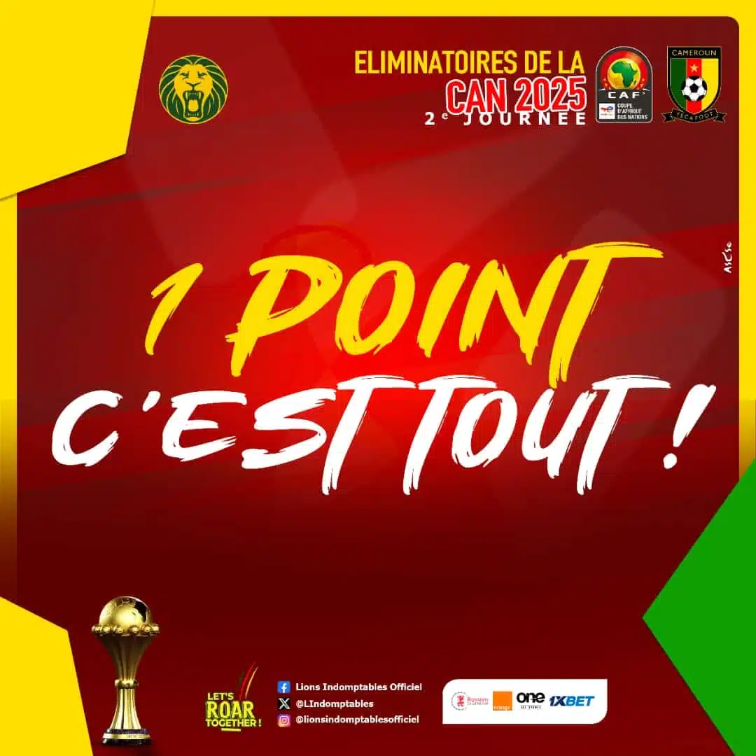  Après le match nul la Fecafoot balance un message polémique 