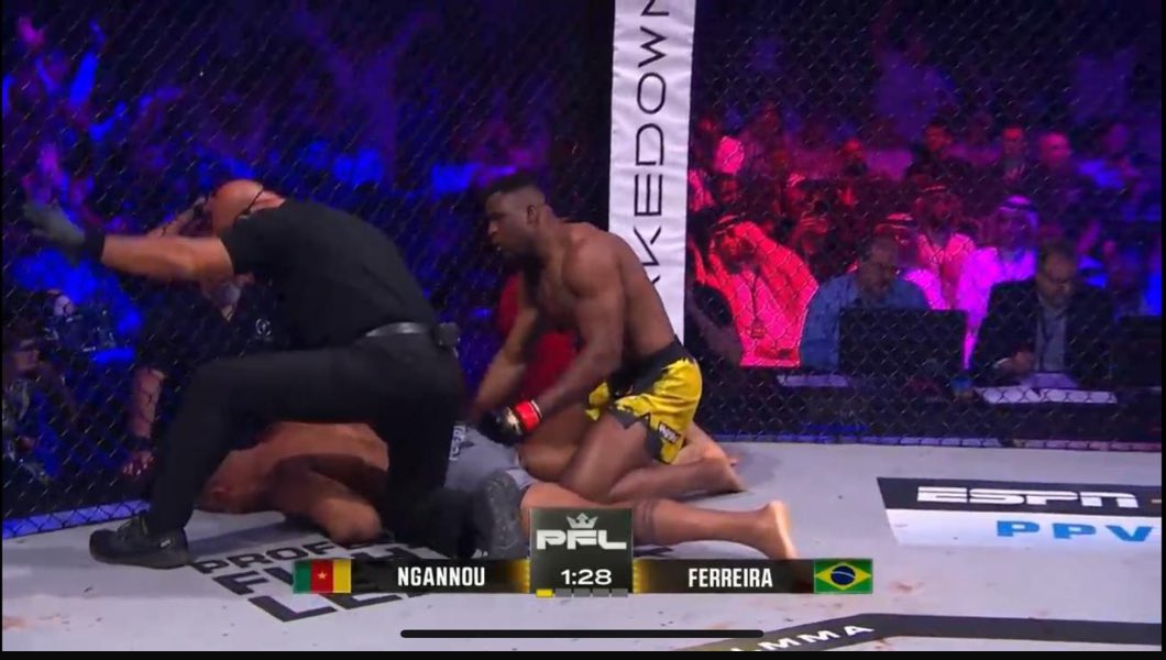 VIDEO : Francis Ngannou démolit Renan Ferreira et l’emporte en moins de deux minutes !