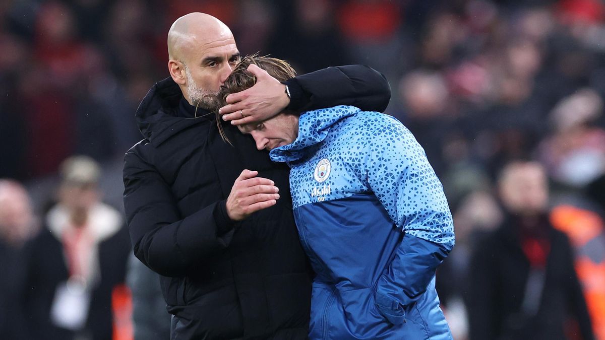 Manchester City : Pep Guardiola confirme encore une mauvaise nouvelle pour Kevin de Bruyne