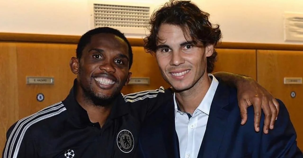 Samuel Eto’o rend un hommage émouvant à la légende Rafael Nadal !