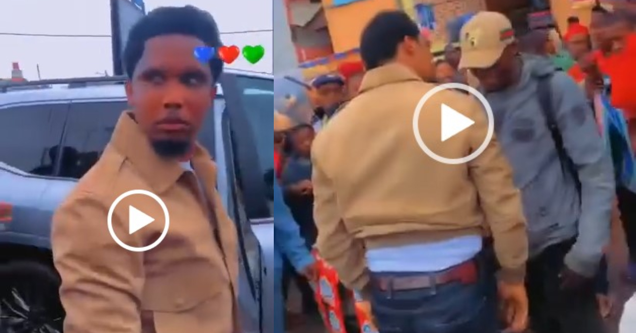 Cameroun : Grosse altercation de Samuel Eto’o avec un fan !(Vidéo)