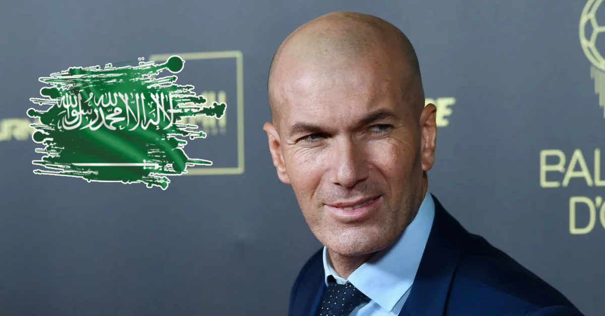 Zinédine Zidane en Arabie saoudite