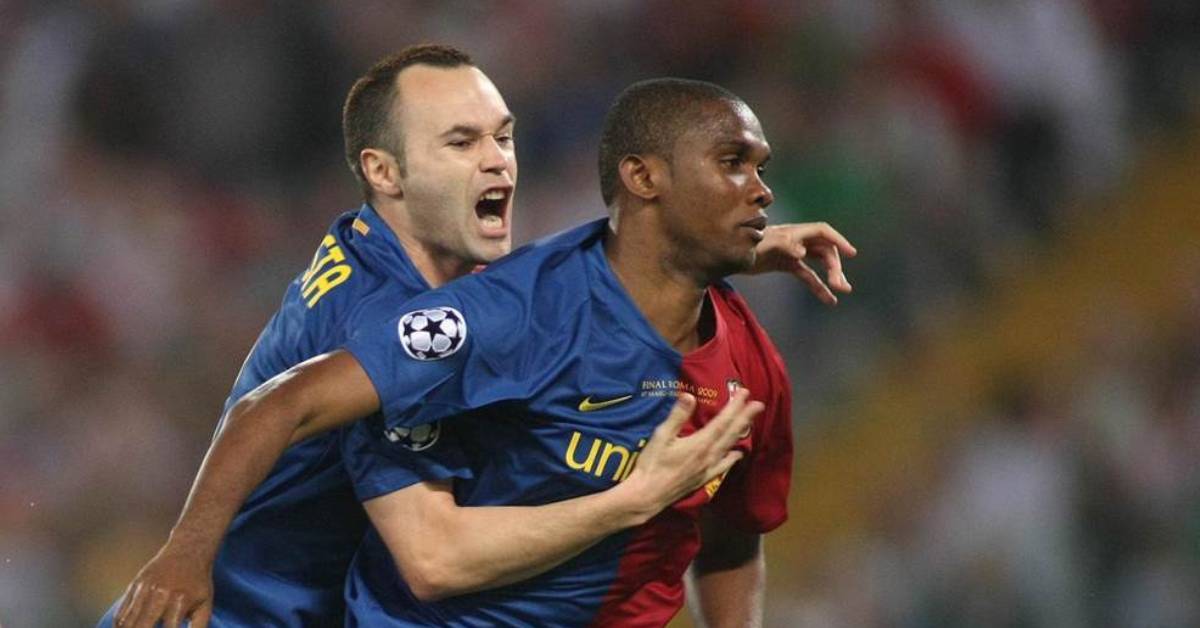 Samuel Eto’o rend hommage à Andrés Iniesta