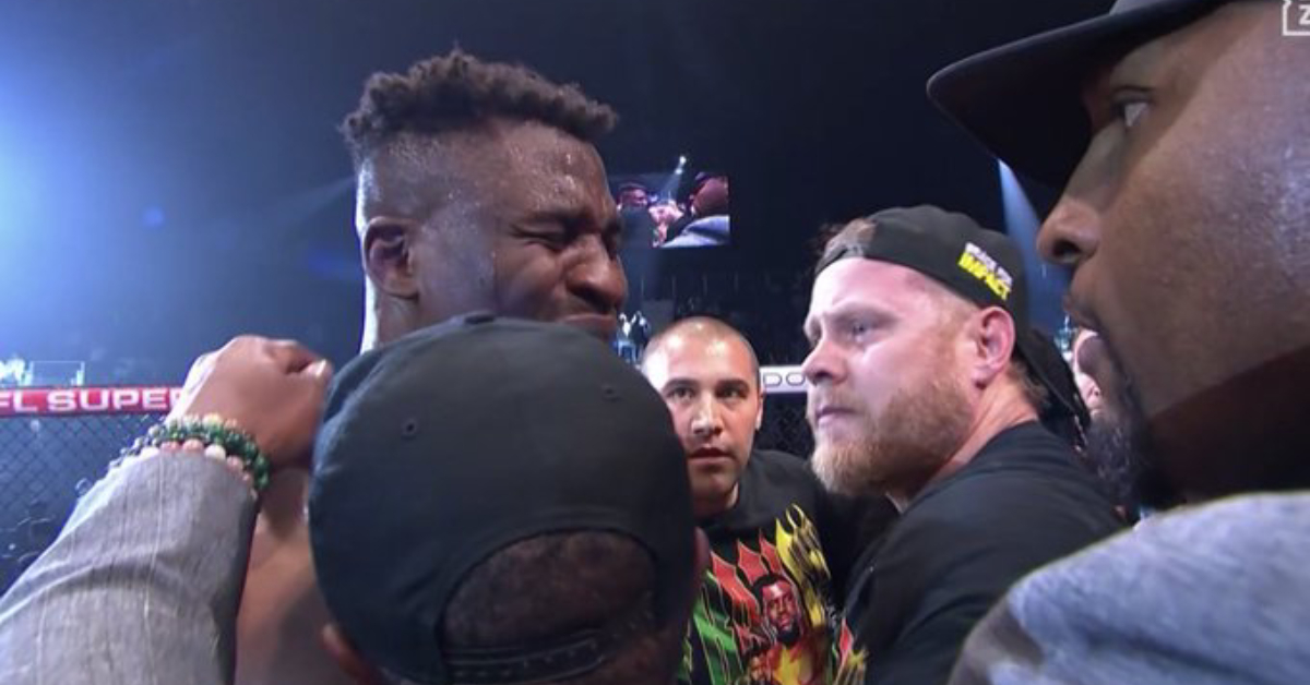 VIDEO : L’émotion inexplicable de Francis Ngannou après sa grosse victoire sur Renan Ferreira