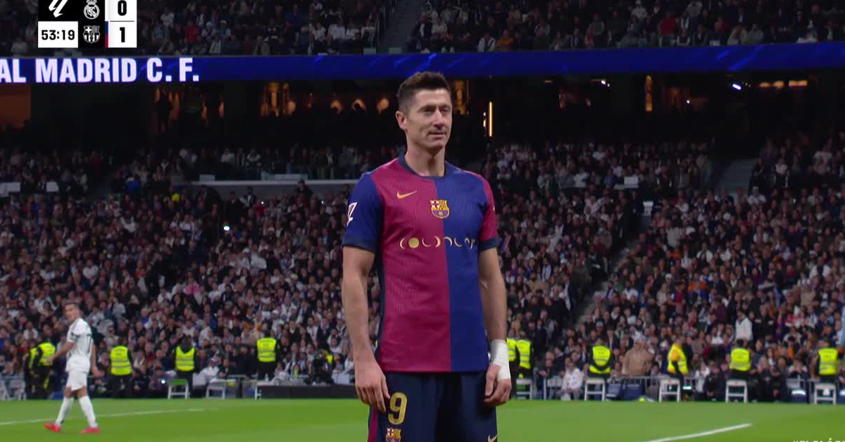 VIDEO : Robert Lewandowski climatise le Bernabeu avec un doublé en deux minutes