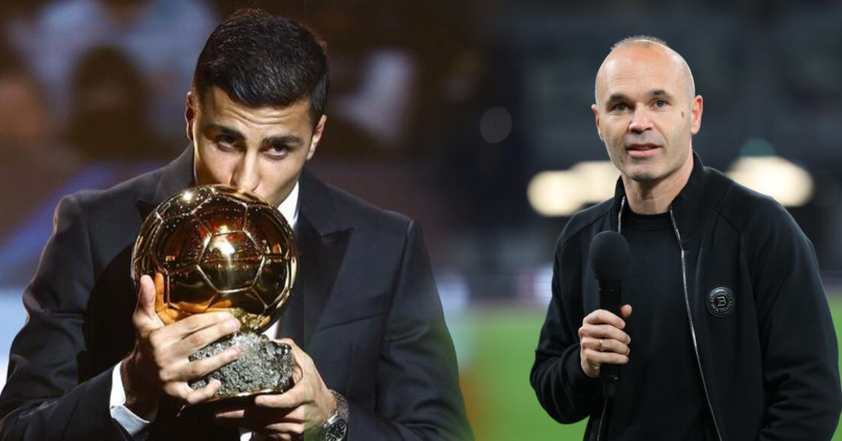 Ballon d’Or : Andres Iniesta réagit après le sacre de Rodri et balance ses vérités