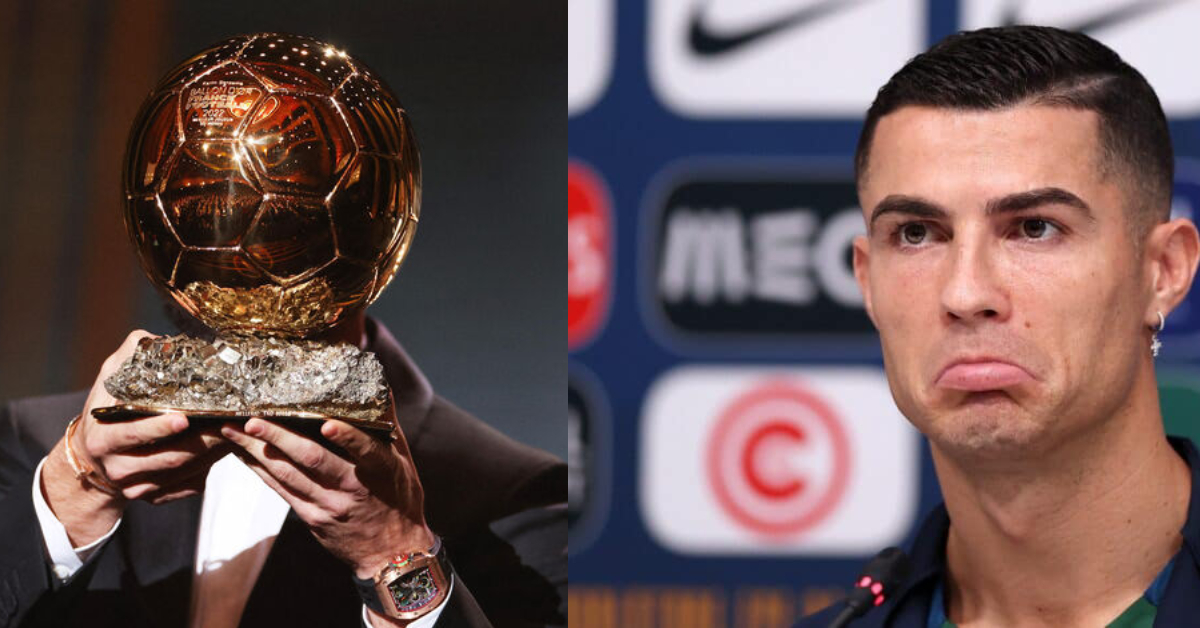 Avant l’heure officielle,  Cristiano Ronaldo boude et fait une énorme déclaration sur le Ballon d’Or