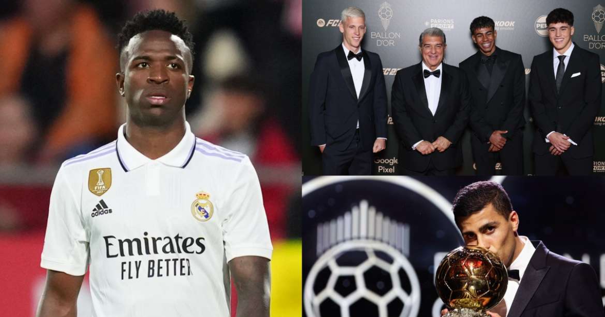 Ballon d’or: L’humiliation suprême, le Barça se moque de Vinicius