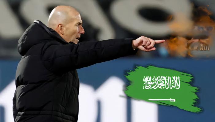 Zinédine Zidane en Arabie saoudite