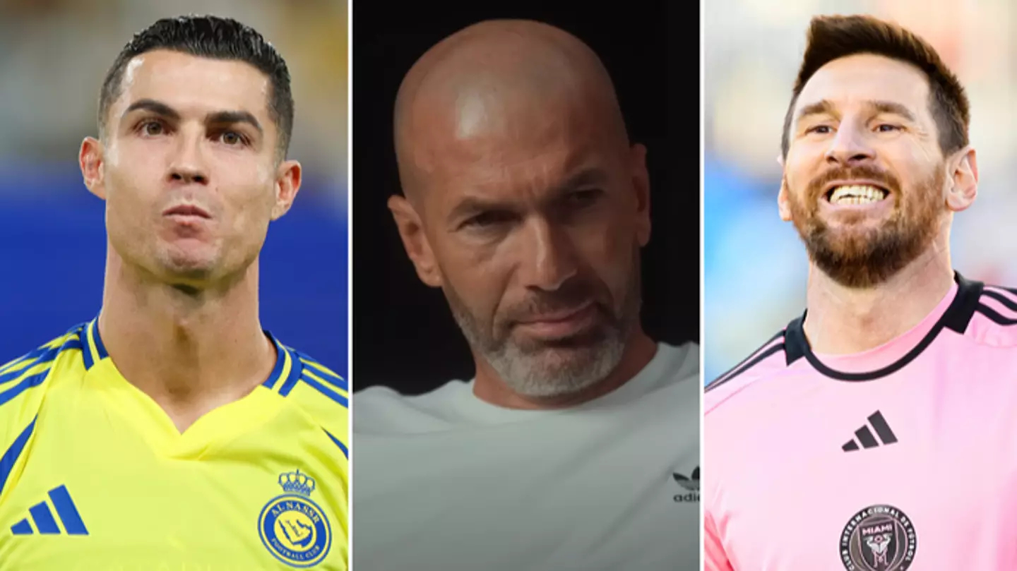 Zinedine Zidane surprend tout le monde et révèle qui est le meilleur entre Cristiano Ronaldo et Lionel Messi !