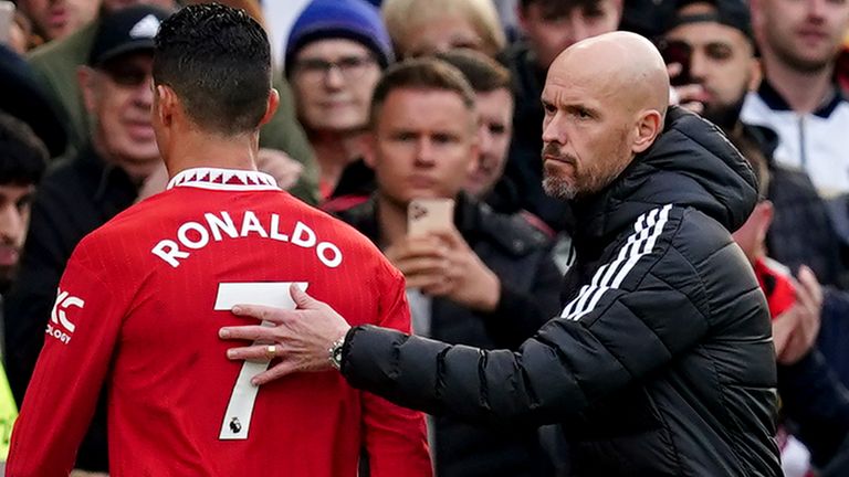 Man United : Erik ten Hag avait humilié Ronaldo devant ses coéquipiers, la grosse révélation !