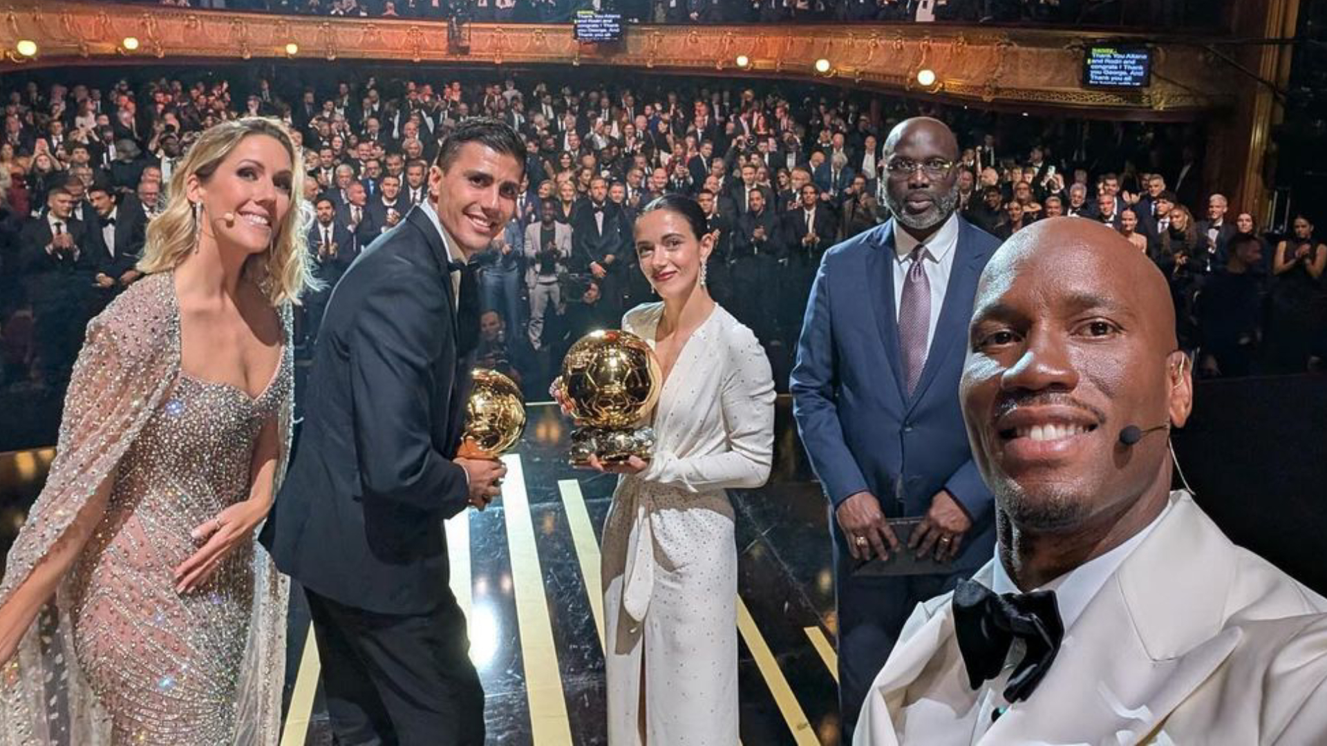 Polémique au Ballon d’Or : Drogba et Weah accusés  !